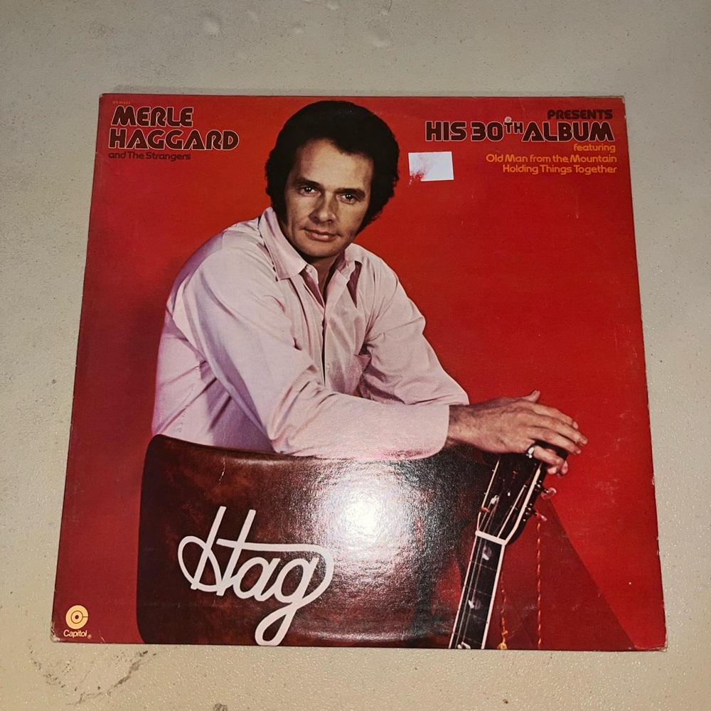 Merle Haggard His 30th Vinyl Album